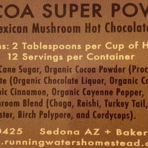 Cocoa Super Power- Mexican Mushroom Hot Chocolate